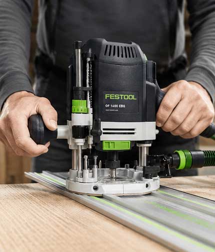 Fresadora FESTOOL OF 1400 EBQ-Plus