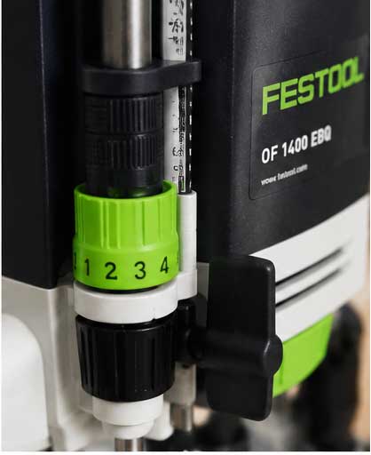 Fresadora FESTOOL OF 1400 EBQ-Plus